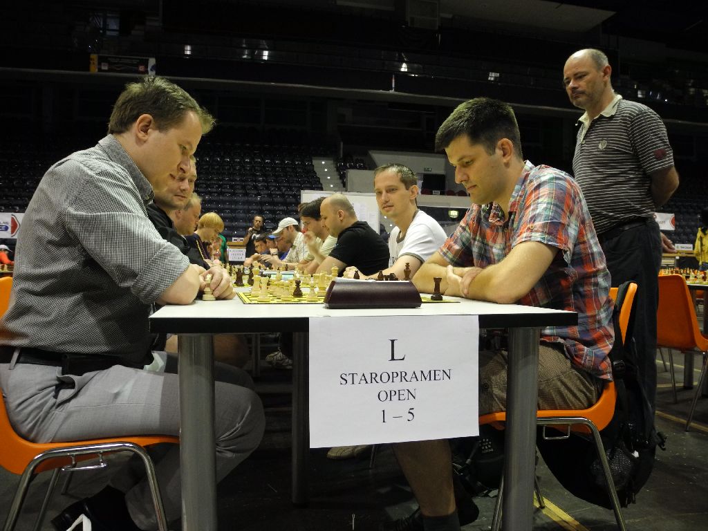 Czech Open Bughouse chess tournament lithuanians Winners playing