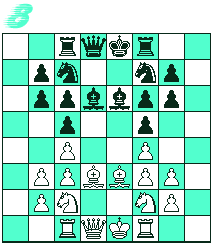 Alternative bughouse chess start position : Eight