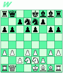 Alternative bughouse chess start position : W