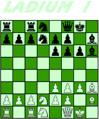 Alternative bughouse chess start position : Ladium I (Koros)