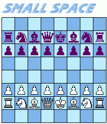 Alternative bughouse chess start position : Small Space (Alamar)